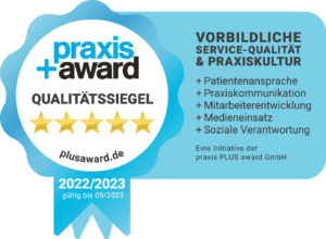Praxis Award Qualitätssiegel